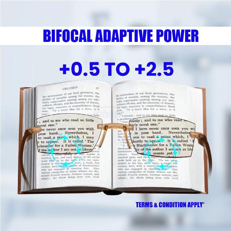 Bifocal Adaptive Power Reading Glasses -🔥 Buy 1 Get 2 FREE 🔥