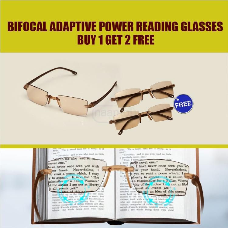 Bifocal Adaptive Power Reading Glasses -🔥 Buy 1 Get 2 FREE 🔥