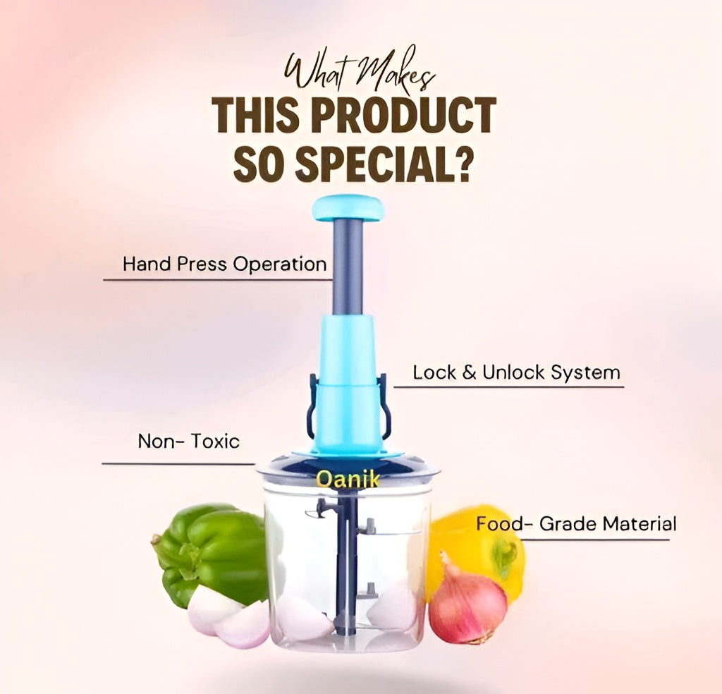 Manual Fruit and Vegetable Chopper