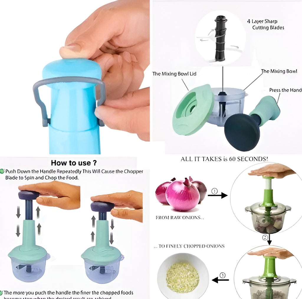 Manual Fruit and Vegetable Chopper